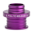 ACUITY POCO Low-Profile Shift Knob in Satin Purple Anodized Finish
