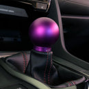 ACUITY POCO Low-Profile Shift Knob in Satin Purple Anodized Finish