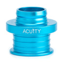 ACUITY POCO Low-Profile Shift Knob in Satin Teal Anodized Finish
