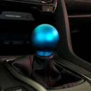 ACUITY POCO Low-Profile Shift Knob in Satin Teal Anodized Finish