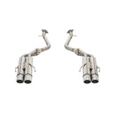 A'PEX-i N1-X Evolution Extreme Axleback Exhaust (SS Quad Tips) - 15+ Lexus RC200t / RC300 AWD / RC350 (AWD / RWD)