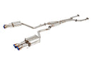 A'PEX-i N1-X Evolution Extreme Catback Exhaust (Titanium Tips) - 13-20 Lexus GS350 RWD