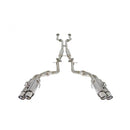 A'PEX-i N1-X Evolution Extreme Catback Exhaust (Resonated / Stainless Tip) - 16+ Lexus GS-F