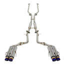 A'PEX-i N1-X Evolution Extreme Catback Exhaust (Resonated / Titanium Tip) - 16+ Lexus GS-F