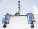 INVIDIA Q300 Dual Cat-Back Exhaust - 2000-2009 Honda S2000 (AP1/AP2)