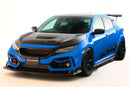 J's Racing Type-1 Carbon 3D GT Wing - 2017-2021 Honda Civic Type R (FK8)