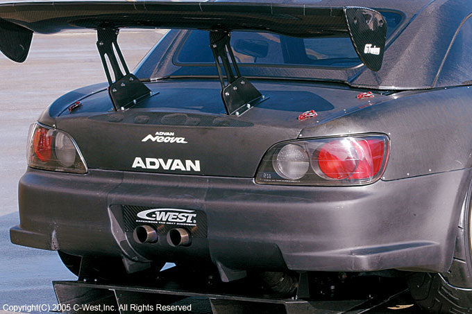 c west lip s2000 C-West Eye Line (FRP) for Honda (AP1/AP2) 2000-2009 OE Style Front Lip For