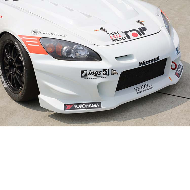 INGS+1 N-SPEC Type-II Front Bumper (Hybrid Aero) - 00-09 Honda S2000 ...
