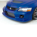 INGS+1 N-SPEC Front Bumper (Hybrid Aero) - 03-07 Mitsubishi Lancer Evolution VIII / IX (CT9A)