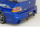 INGS+1 N-SPEC Rear Bumper (Hybrid Aero) - 03-07 Mitsubishi Lancer Evolution VIII / IX (CT9A)