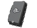 aFe Transmission Pan with Machined Fins – 20–26 GM Trucks 3.0L I6 – Black