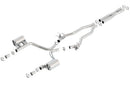 Borla Cat-Back Exhaust – 2015–2016 Dodge Charger SRT 392 6.4L No Tip with Valves - Borla exhaust system