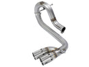 aFe Rebel Series 3 in. Stainless Steel DPF-Back Exhaust System with IC (Polished Tips, Side Exit) – 16 GM Colorado/Canyon 2.8L