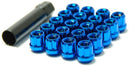 Wheel Mate Muteki Open-End Lug Nut Kit – M12x1.50 Blue