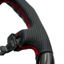 NRG 12-23 Toyota Tacoma OEM Plus Carbon Fiber Steering Wheel with Red Stitch & Red Center Mark