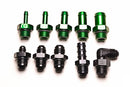 Radium Engineering 6AN Coupler Female to Female 90 DEG
