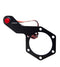 NRG Steering Single Switch - Extended Kit Black