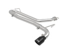 aFe Takeda 2.5" 304 Stainless Steel Axle-Back Exhaust without Muffler with Polished Tip 2018–2022 Hyundai Kona 1.6L Turbo AWD