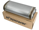 aFe MACH FORCE-Xp Muffler 2.5" ID Offset / Dual x 18" L x 8" W x 5" H – Oval Body