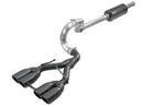 aFe Rebel Series 2.5 in. 304 Stainless Steel Cat-Back Exhaust System (Black Tip) – 18–20 Jeep Wrangler (JL)