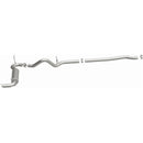 MagnaFlow 12-14 Jeep Wrangler 4dr Single Straight Rear P/S Exit Stainless C/B Performance Exhaust