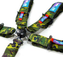 NRG 5PT 3in. Seat Belt Harness / Cam Lock - Pink