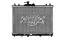 CSF Radiator - 07-09 Nissan Versa 1.8L OEM Plastic