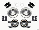 Wilwood D154 Brake Kit - Chevrolet - Park 12 Bolt with C-Clips / 12 in Rotors / 2.75 in Off / Pro Street / Parking Brake | 140-12215