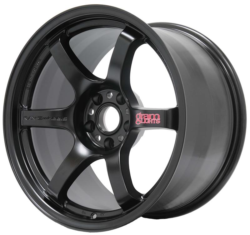 Gram Lights 57DR Wheel - 17x9.0 +22 | 5x114.3 | Semi Gloss Black