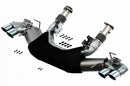 Borla Cat-Back Exhaust – 2020 Chevrolet Corvette C8 6.2L Dual Round A / C Tips 4inx 4.75in - Borla exhaust system