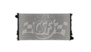 CSF Radiator - 19-22 RAM 3500 6.7L Turbo Diesel w/ High Output Engine OE Style Plastic Aluminum