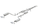 Borla Cat-Back Exhaust – 2015–2016 Dodge Challenger R / T 5.7L Dual Rectangle Angle Cut - product image 7
