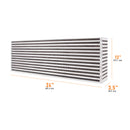 Mishimoto Performance Intercooler – Universal Air-to-Air Core – 24in / 13in / 3.5in