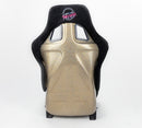 NRG FRP Bucket Seat ULTRA Edition - Large (Black Alcantara/Gold Glitter Back) – Default Title
