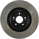 StopTech Sport Drilled & Slotted Brake Rotors – 2008-2015 Mitsubishi Lancer product image 4