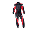 OMP Tecnica EVO Racing Suit Ant – FIA 8856-2018 – Black / Red
