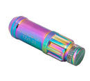 NRG 700 Series M12 X 1.25 Steel Lug Nut with Dust Cap Cover Set 21 Pc with Locks & Lock Socket – Neochrome