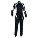 OMP First ELLE Racing Suit Fuchsia - For Women – FIA 8856-2018 – Black / White