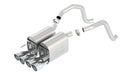 Borla Cat-Back Exhaust – 2005–2008 Chevrolet Corvette Coupe / Conv 6.0L / 6.2L V8 Aggressive (Rear Section) - Borla exhaust system