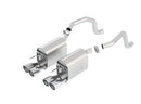 Borla Cat-Back Exhaust – 2009–2012 Chevy Corvette C6 Coupe / Convertible 6.2L V8 Aggressive - Borla exhaust system