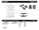 StopTech Sport Brake Pads – 2000 Audi TT product image