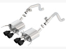 Borla Axle-Back Exhaust – 2014–2017 C7 Corvette Stingray to Muffler Dual Out - Borla exhaust system