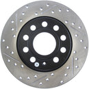 StopTech Sport Drilled & Slotted Brake Rotors – 2011-2020 Volkswagen GTI product image