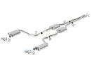 Borla Cat-Back Exhaust – 2015–2016 Dodge Challenger R / T 5.7L Dual Rectangle Angle Cut - Borla exhaust system