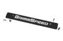GrimmSpeed License Plate Delete Plate - 2015+ Subaru Impreza / WRX / STI