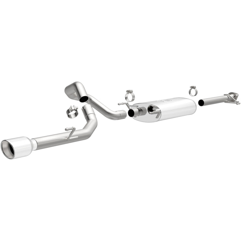 MagnaFlow 12-14 Toyota 4Runner V6 4.0L Single Straight P/S Rear Exit SS Cat Back Performance Exhaust