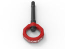 aFe CONTROL Tow Hook (Front, Red)