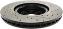 StopTech Sport Drilled & Slotted Brake Rotors – 2008-2009 Audi TT