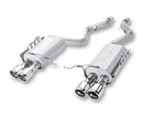 Borla Cat-Back Exhaust – 2010–2013 Chevy Camaro SS 6.2L V8 Single RoundTip Split Rear Exit - Borla exhaust system