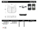 StopTech Sport Brake Pads – 1981-1986 Alfa Romeo GTV-6 product image